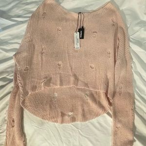 Cropped sweater
